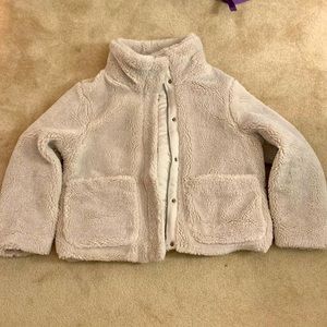 Old Navy Relaxed Cozy Sherpa Faux Fur Jacket
